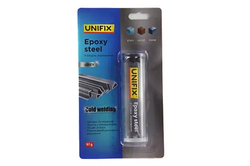 Холодне зварювання сіре 57г (блістер) UNIFIX - зображення 1