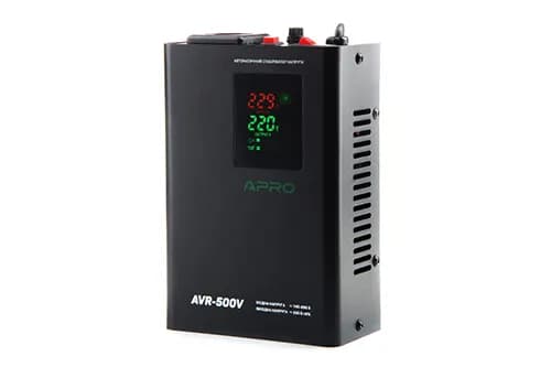Стабілізатор напруги релейний AVR-500V, 400Вт APRO - зображення 1