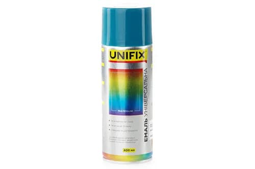Емаль акрилова універсальна RAL 5021 Морська хвиля гл. 400мл UNIFIX - зображення 1
