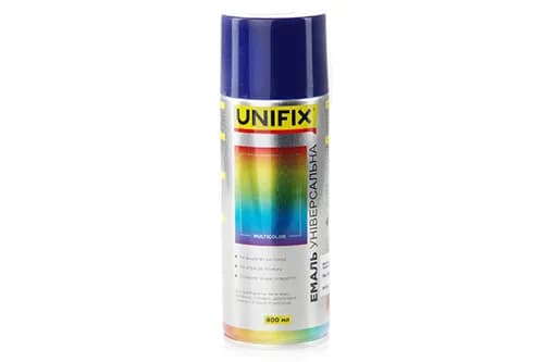 Емаль акрилова універсальна RAL 5022 Темно синій гл. 400мл UNIFIX - зображення 1