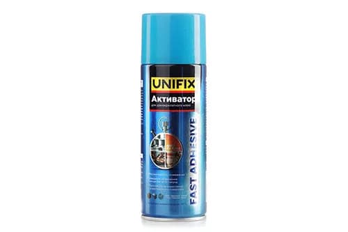 Активатор клея для МДФ і дерева 200мл UNIFIX - зображення 1