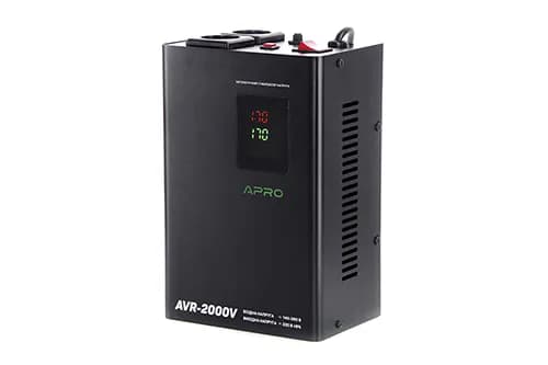 Стабілізатор напруги релейний AVR-2000V (підвісний) APRO - зображення 1