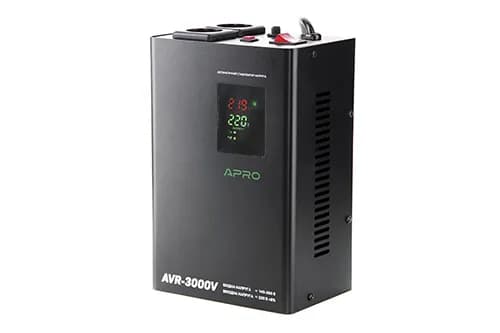 Стабілізатор напруги релейний AVR-3000V (підвісний) APRO - зображення 1