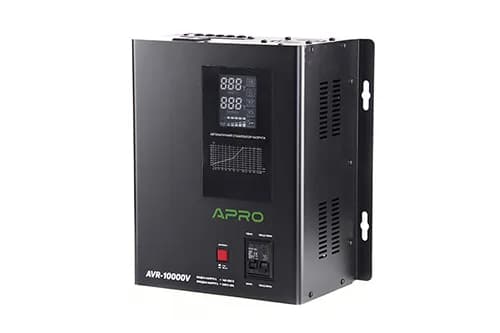Стабілізатор напруги релейний AVR-10000V (підвісний) APRO - зображення 1