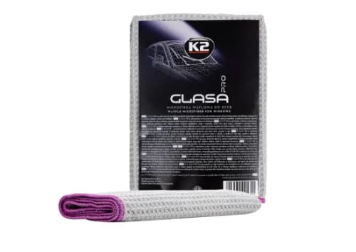 Серветка для догляду за автомобілем GLASA PRO мікрофібра 40х40см К2 - зображення 1