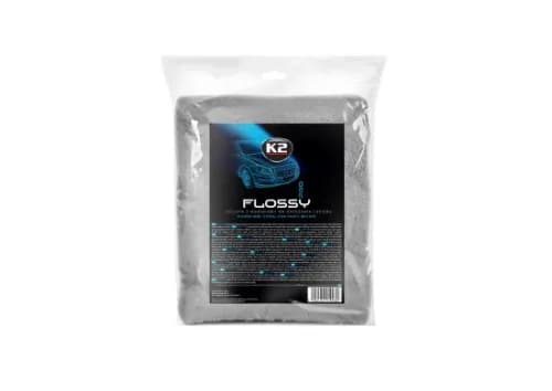 Рушник K2 Flossy PRO мікрофібра для сушки лакофарбової поверхні 90 x 60см - зображення 1