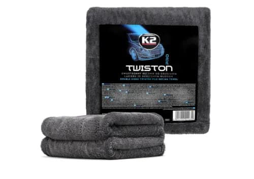 Салфетка-авторушник трикотажний з мікрофібри лакофарбової поверхні K2 Twiston PRO 90x60см