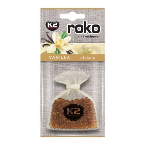 Ароматизатор для салону авто K2 ROKO VANILLA 20 г К2 - зображення 1