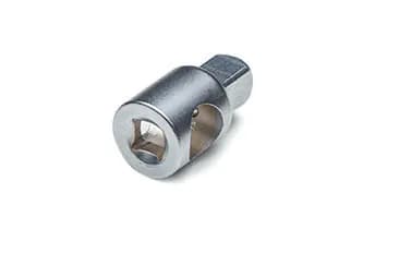 Перехідник CrV 3/8(М) x 1/2(П) з отвором для воротка СИЛА - зображення 1