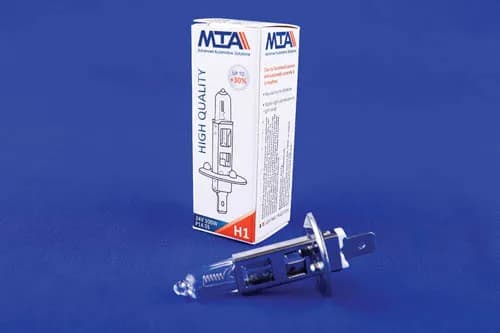 Лампа автомобільна H1 24V 100W P14.5S (ближня/дальня, протитуманна) MTA
