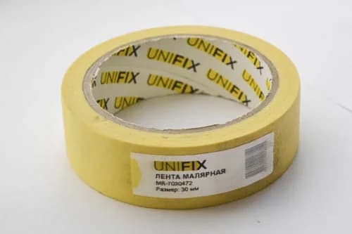 Стрічка клейка малярна 20мм*40м MR-7030472 UNIFIX - зображення 1