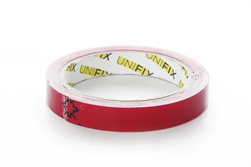 Стрічка клейка піно-акрилова 1мм*15мм*2м UNIFIX - зображення 1
