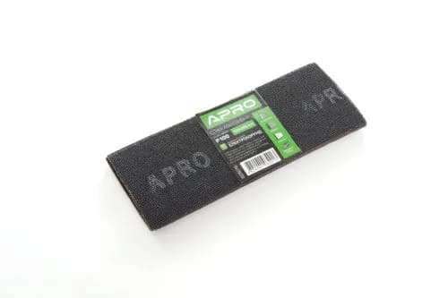 Сітка абразивна APRO P100 105*280мм електрокорунд (10шт) - зображення 1