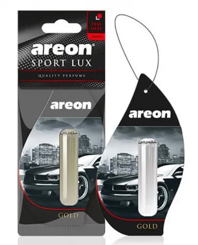 Ароматизатор AREON Sport Lux Голд 5мл (підвіска з рідиною) - зображення 1