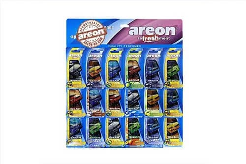 Ароматизатор AREON мікс 8,5мл (планшет 18шт) (підвіска з гелем)