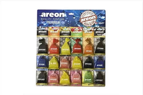 Ароматизатор AREON Pearls мікс (планшет 18шт) (мішечок)