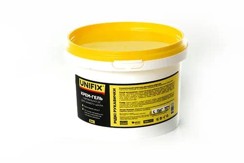 Рідкі рукавички 0,3кг (відерце) UNIFIX - зображення 1