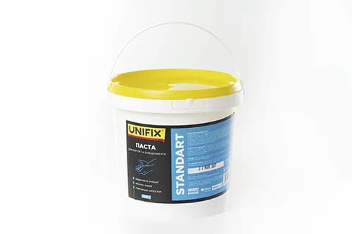 Паста для очищення рук Standart 1кг (відерце) UNIFIX - зображення 1