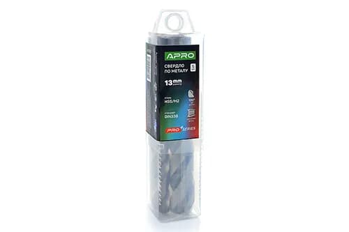 Свердло по металу HSS/M2 (6542) Ø13,0мм (тубус, кратно 5шт) PRO APRO - зображення 1