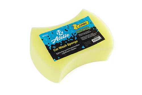 Губка для миття автомобіля Jumbo з дрібними порами 12 Atelie - зображення 1