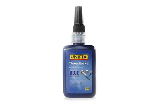Фіксатор різьби для розбірних з'єднань синій 50г UNIFIX