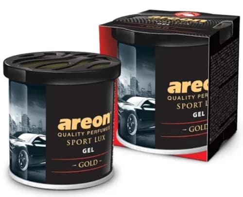 Ароматизатор Sport Lux гель консерва Золото (Gold) Areon