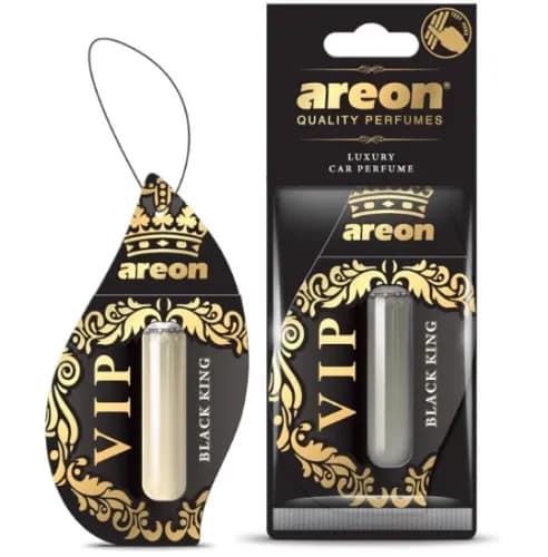 Ароматизатор VIP підвіска з рідиною Black King 5мл Areon