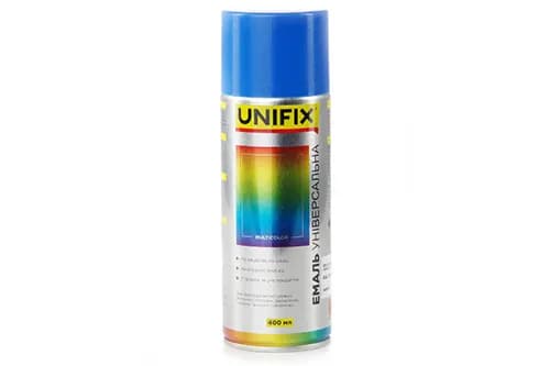 Емаль акрилова універсальна RAL 5010 Синій гл. 400мл UNIFIX - зображення 1