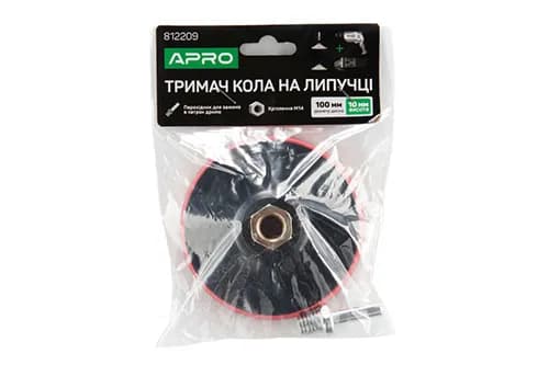 Тримач кола на липучці 100*10мм APRO
