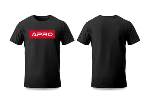 Футболка L красное лого APRO