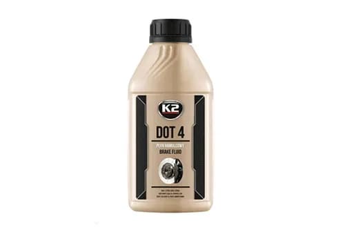 Гальмівна рідина TURBO DOT-4 Brake Fluid 500мл К2