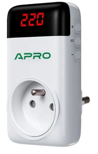 Автоматичне реле напруги VPR-16 140-280В 3,52 кВт APRO - зображення 1