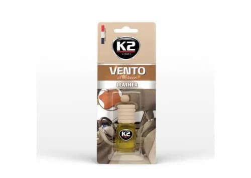 Ароматизатор для салону авто K2 VENTO LEATHER Шкіра 8мл