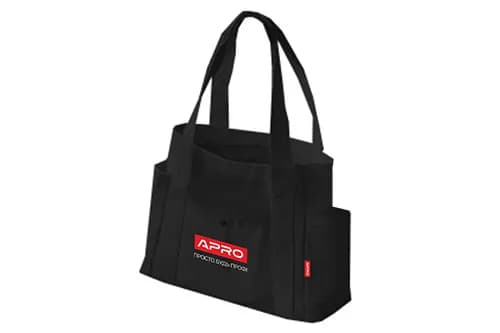 Сумка шопер чорна APRO