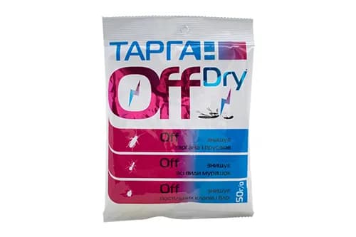 Інсектицид ТарганOFF Dry сухий порошок 50г AgroProtection