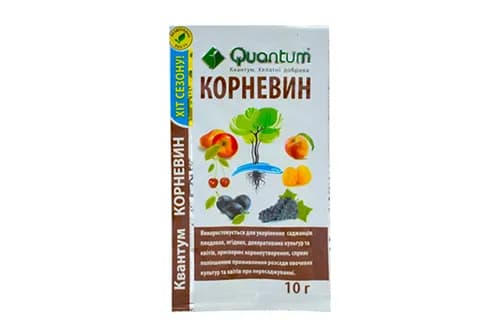 Добриво для укорінення насіння та розсади Quantum Корневин 10г AgroProtection - зображення 1