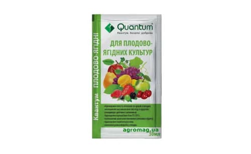 Добриво для плодово-ягідних культур Quantum 30мл AgroProtection - зображення 1