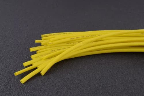 Термозбіжна трубка 3мм жовта (пак. 1мx30шт) APRO - зображення 1