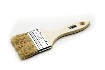 Пензель флейцевий натуральна щетина економ 2,5'' СИЛА - зображення 1