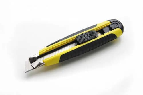 Ніж висувний 18мм обгумований корпус, автозамок MultiFlex СИЛА - зображення 1