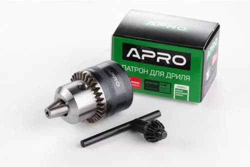 Патрон для дрилі з ключем M12*1,25, 3,0-16мм APRO - зображення 1