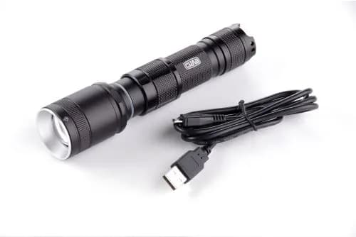 Ліхтар ручний Джоуль (акумулятор Li-ion 18650 3,7V 2200mAh) СИЛА