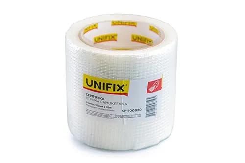 Стрічка скловолоконна серп'янка100мм*20м UNIFIX