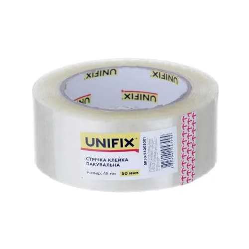 Стрічка клейка пакувальна SK50-54003001 300 45мм 50мкм UNIFIX - зображення 1