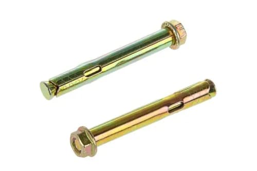Анкер з кожухом і гайкою М12/16*200 цинк жовтий (ящ. 90 шт.) APRO