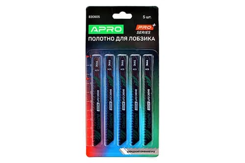 Полотно для лобзика (дерево) 100/75мм 3 мм 8TPI швидкий прямий T111C APRO