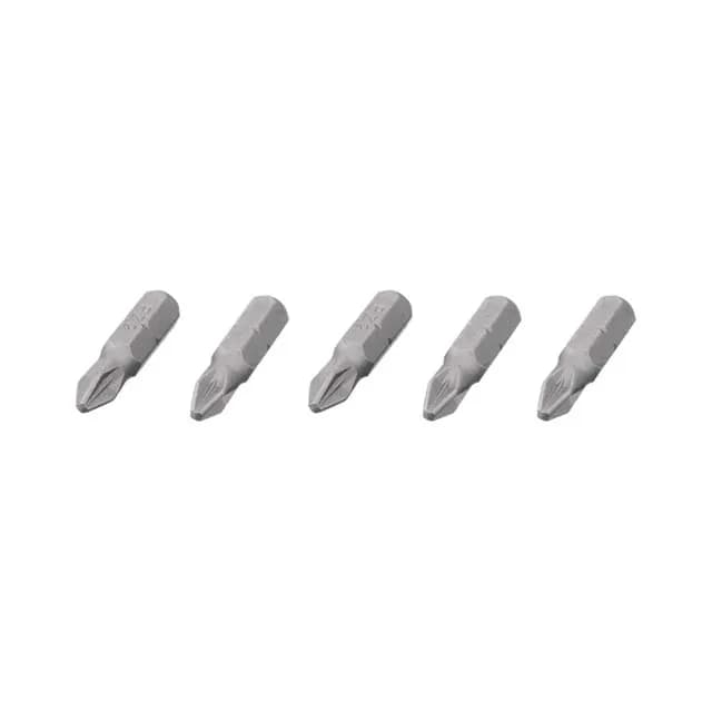 Комплект викруткових насадок, PZ2, 1/4"×25 мм, ACR, S2, 5 од., STORM - зображення 1