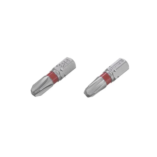 Комплект викруткових насадок, PH3, 1/4"×25 мм, S2, 2 од., STORM - зображення 1