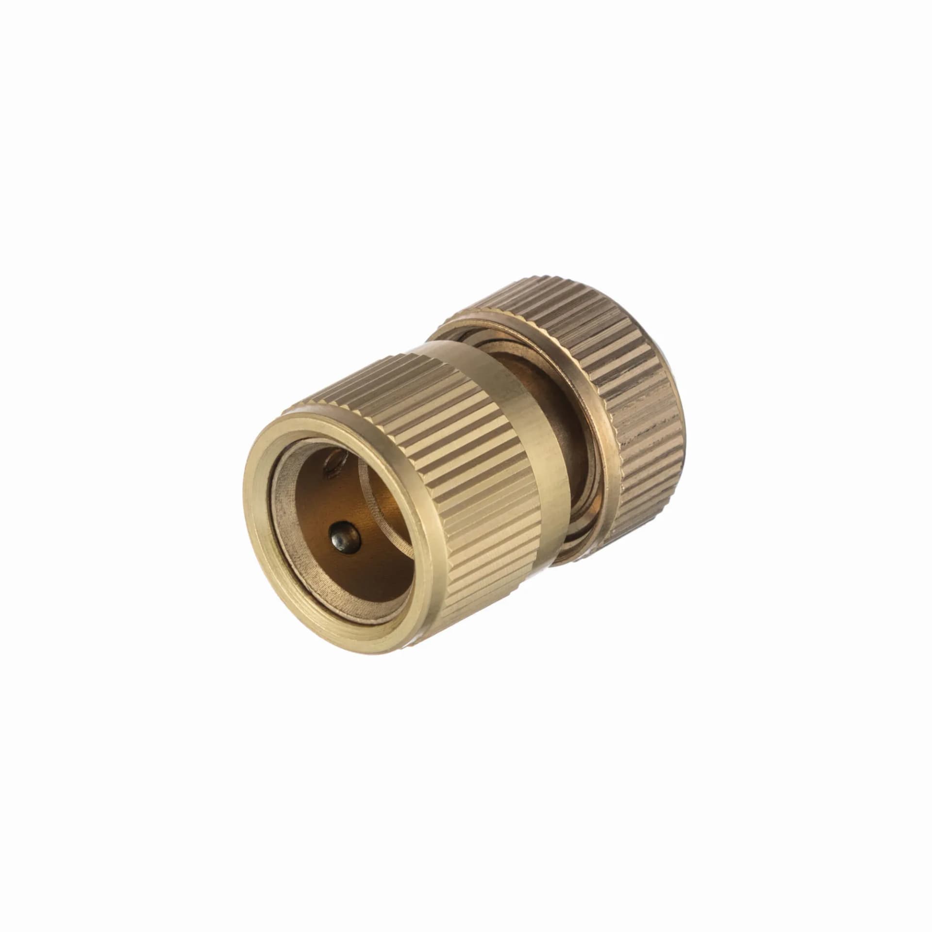 Конектор латунний 1/2" на шланг 3/4", STORM - зображення 1