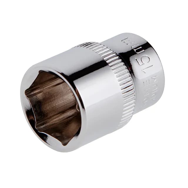 Головка шестигранна 3/8", 15×20 мм, Cr-V, STORM